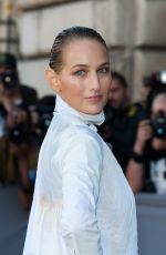 LEELEE SOBIESKI at Christian Dior Fashion Show in Paris 10/02/2015