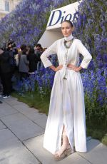 LEELEE SOBIESKI at Christian Dior Fashion Show in Paris 10/02/2015