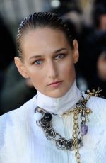 LEELEE SOBIESKI at Christian Dior Fashion Show in Paris 10/02/2015