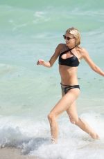 LENA GERCKE in Bikini at a Beach in Miami 10/21/2015