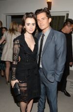 LILY COLLINS at 2015 British Academy Bafta Los Angeles Britannia Awards Party in Los Angeles 10/29/2015