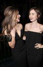 LILY COLLINS at Annual CAA Young Hollywood Party in West Hollywood 10/08/2015