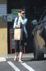 LILY COLLINS at Earthbar in Los Angeles 10/03/2015