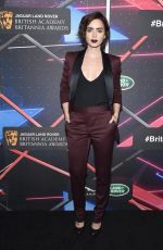 LILY COLLINS at Jaguar Land Rover British Academy Britannia Awards in Beverly Hills 10/30/2015