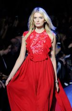 LILY DONALDSON at Elie Saab Fashion Show at Paris Fashion Week 10/03/2015