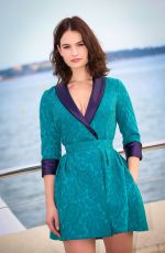 LILY JAMES at War and Peace Photocall in Cannes 10/05/2015