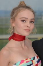 LILY ROSE DEEP at Chanel Fashion Show in Paris 10/06/2015
