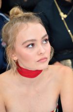 LILY ROSE DEEP at Chanel Fashion Show in Paris 10/06/2015