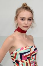 LILY ROSE DEEP at Chanel Fashion Show in Paris 10/06/2015