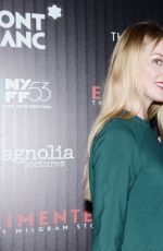 LINDSAY ELLINGSON at Experimenter Premiere in New York 10/06/2015
