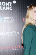 LINDSAY ELLINGSON at Experimenter Premiere in New York 10/06/2015