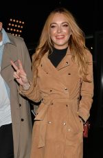 LINDSAY LOHAN at Mark Hill Launch Event in London 10/06/2015