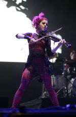 LINDSEY STIRLING Performs at 2015 Life is Beautiful Festival in Las Vegas 09/25/2015