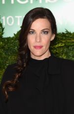LIV TYLER at The Lunchbox Fund 10th Anniversary Benefit Dinner and Auction in New York 10/26/2015