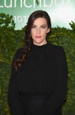 LIV TYLER at The Lunchbox Fund 10th Anniversary Benefit Dinner and Auction in New York 10/26/2015