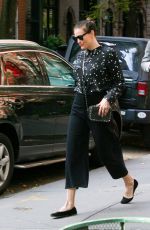 LIV TYLER Leaves Her Home in West Village 10/13/2015