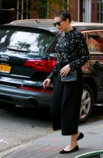 LIV TYLER Leaves Her Home in West Village 10/13/2015