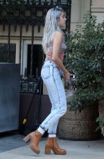 LOURDES LEON Arrives at Her Hotel in Los Angeles 10/18/2015