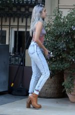 LOURDES LEON Arrives at Her Hotel in Los Angeles 10/18/2015