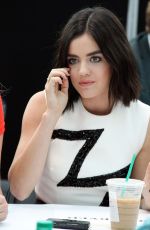 LUCY HALE at Pretty Little Liars Panel at Comic-con in New York 10/09/2015