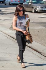 LUCY HALE Out and Abou in West Hollywood 10/20/2015