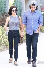 LUCY HALE Out and About in Los Angeles 10/20/2015