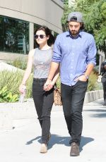 LUCY HALE Out and About in Los Angeles 10/20/2015