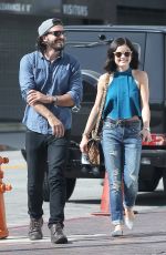 LUCY HALE Out and About in West Hollywood 10/24/2015