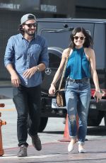 LUCY HALE Out and About in West Hollywood 10/24/2015