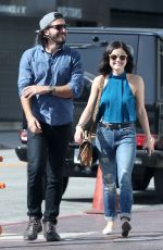 LUCY HALE Out and About in West Hollywood 10/24/2015