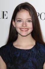 MACKENZIE FOY at Teen Vogue’s 13th Annual Young Hollywood Issue Launch Party in Los Angeles 10/02/2015