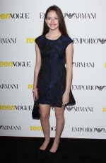 MACKENZIE FOY at Teen Vogue’s 13th Annual Young Hollywood Issue Launch Party in Los Angeles 10/02/2015