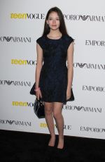 MACKENZIE FOY at Teen Vogue’s 13th Annual Young Hollywood Issue Launch Party in Los Angeles 10/02/2015