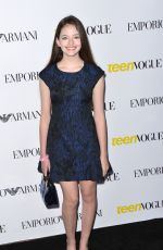 MACKENZIE FOY at Teen Vogue’s 13th Annual Young Hollywood Issue Launch Party in Los Angeles 10/02/2015