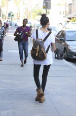 MADISON BEER Out and About in Beverly Hills 10/13/2015
