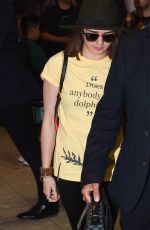 MAISIE WILLIAMS at Heathrow Airport in London 09/23/2015