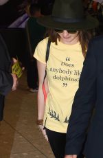 MAISIE WILLIAMS at Heathrow Airport in London 09/23/2015
