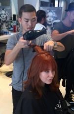 MAITLAND WARD at Brighton Salon in Beverly Hills 10/22/2015