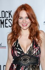 MAITLAND WARD at Sherlock Holmes Premiere in Los Angeles 10/15/2015