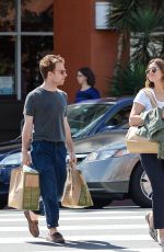 MANDY MOORE and Taylor Goldsmith Leaves a Medical Spa in Los Angeles 10/05/2015