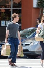 MANDY MOORE and Taylor Goldsmith Leaves a Medical Spa in Los Angeles 10/05/2015