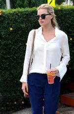 MARGOT ROBBIE Out for Lunch in West Hollywood 10/05/2015