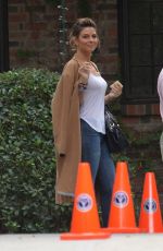 MARIA MENOUNOS Arrives at Kim Kardashian