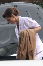MARIA MENOUNOS Arrives at Kim Kardashian