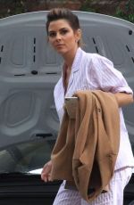MARIA MENOUNOS Arrives at Kim Kardashian