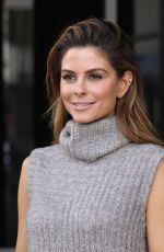 MARIA MENOUNOS on the Set of E! News in Los Angeles 10/28/2015