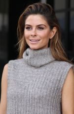 MARIA MENOUNOS on the Set of E! News in Los Angeles 10/28/2015