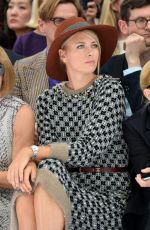 MARIA SHARAPOVA at Chanel Fashion Show at Paris Fashion Week 10/06/2015
