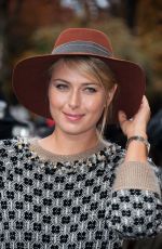 MARIA SHARAPOVA at Chanel Fashion Show at Paris Fashion Week 10/06/2015