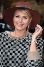MARIA SHARAPOVA at Chanel Fashion Show at Paris Fashion Week 10/06/2015